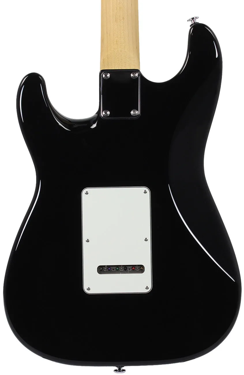 Suhr Classic Pro HSS Guitar - Black, Rosewood