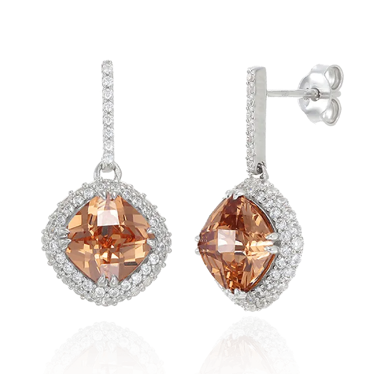 Sumptuous Champagne Earrings