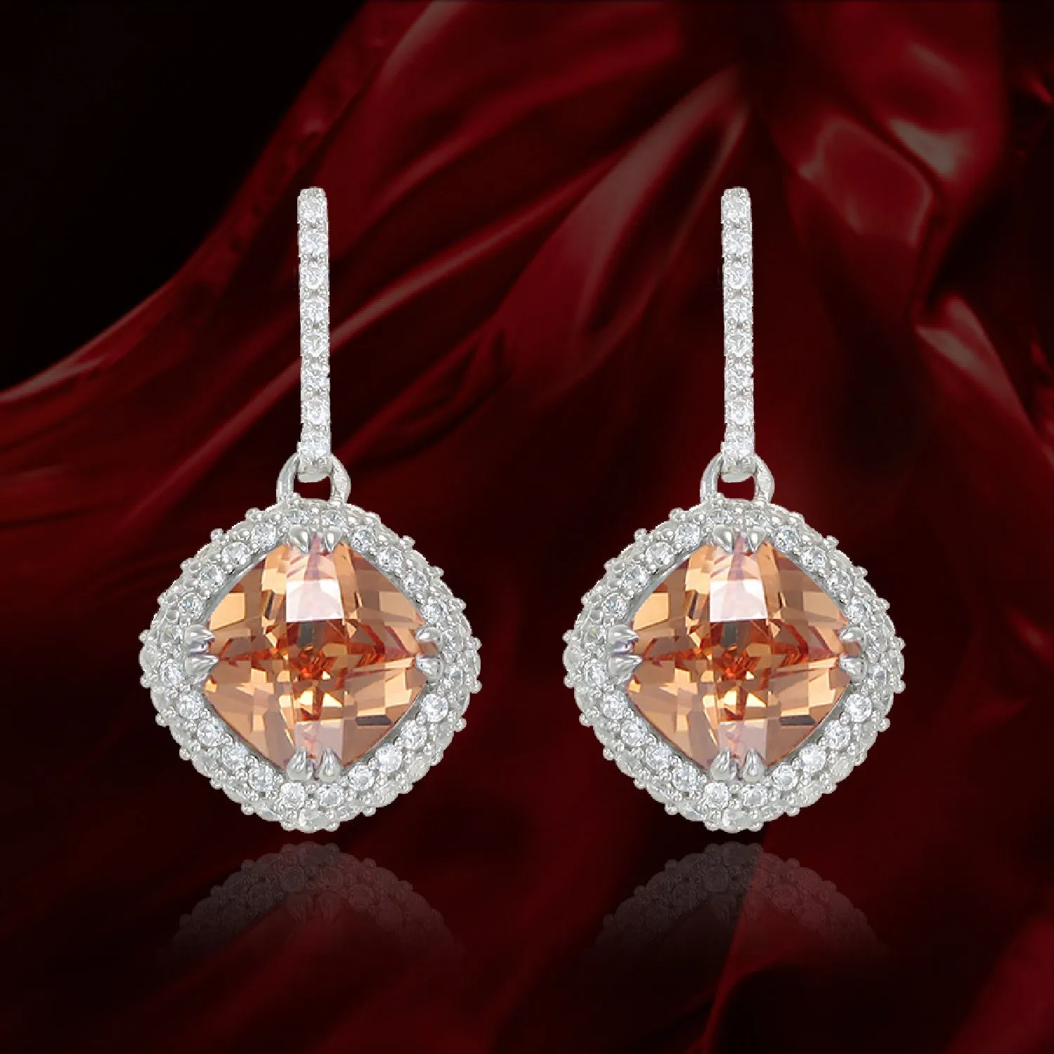 Sumptuous Champagne Earrings