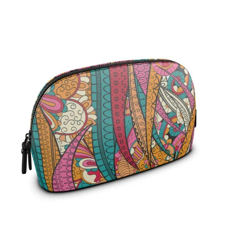 Taki Leather Makeup Bag