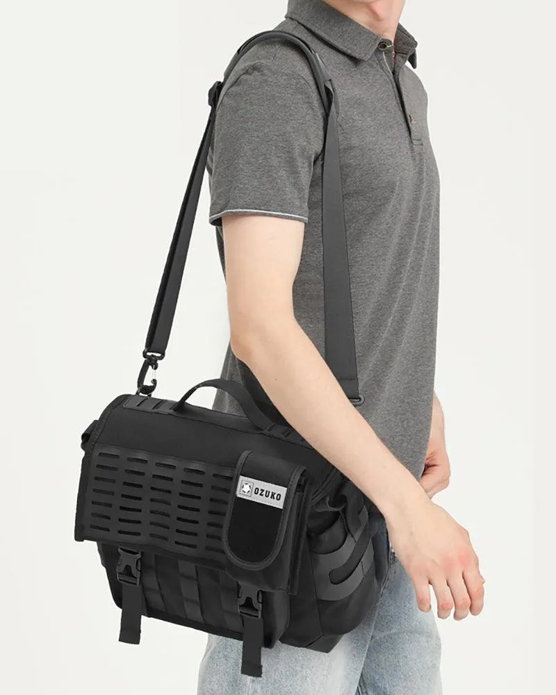 Techwear Waterproof Oxford Sling Messenger Bag