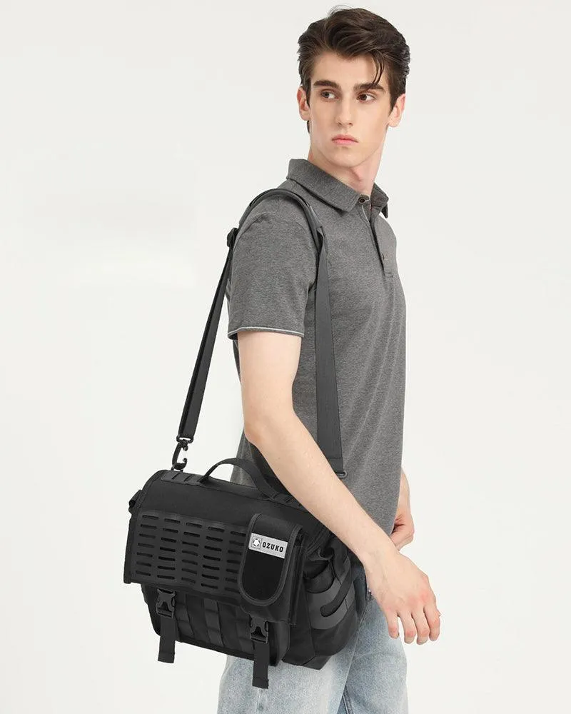 Techwear Waterproof Oxford Sling Messenger Bag