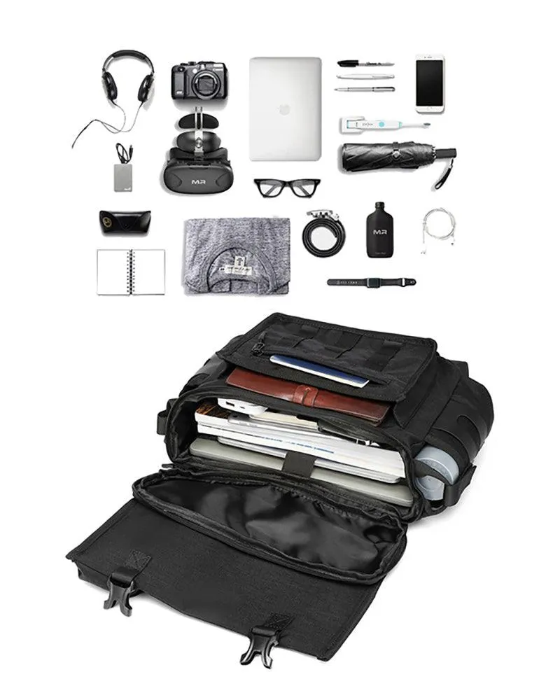 Techwear Waterproof Oxford Sling Messenger Bag