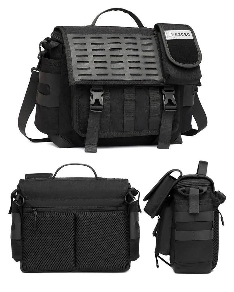 Techwear Waterproof Oxford Sling Messenger Bag