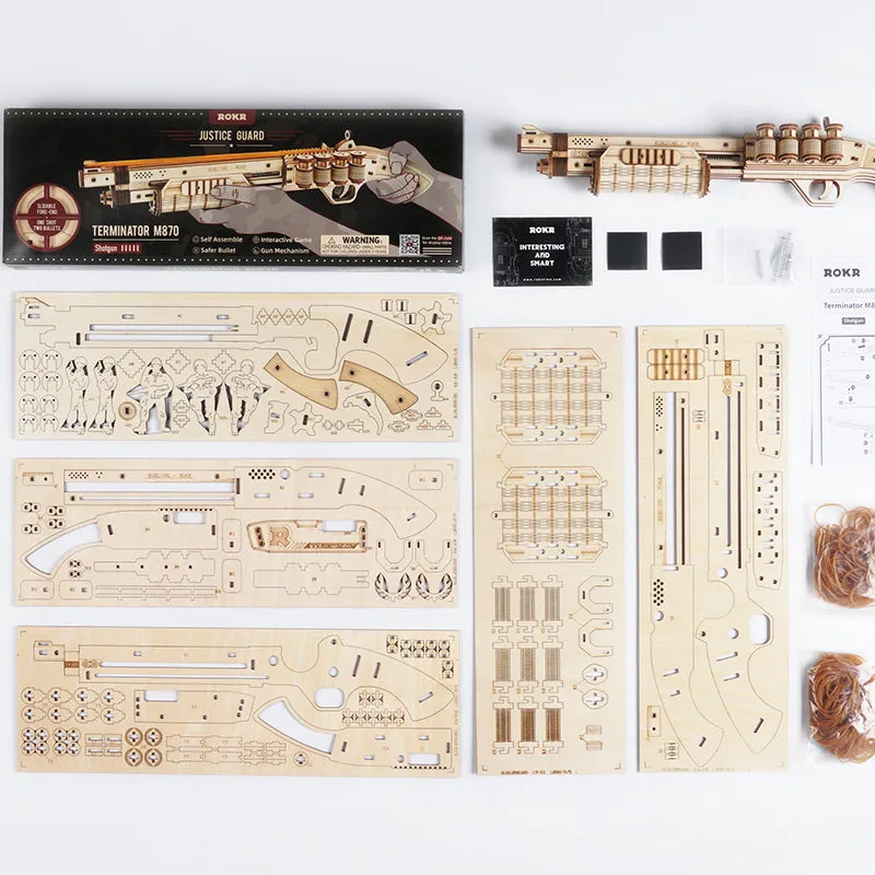 Terminator M870 Wooded Puzzle