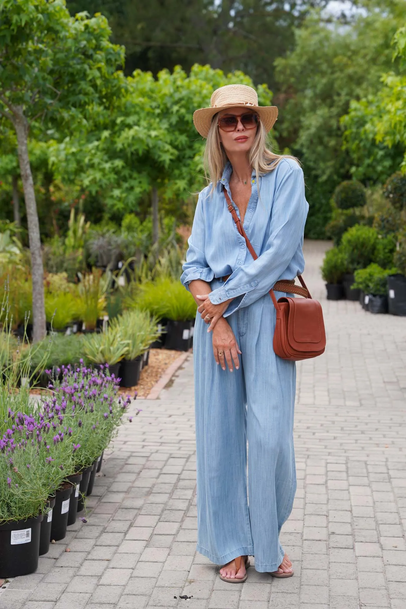 Terracotta Saddle Sling Bag