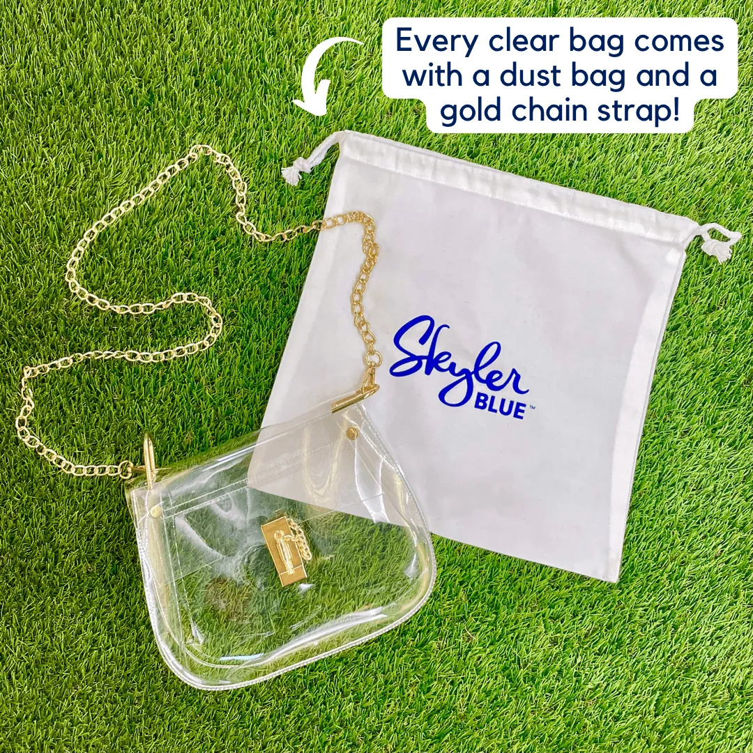 The Bolt Clear Medium Saddle Bag
