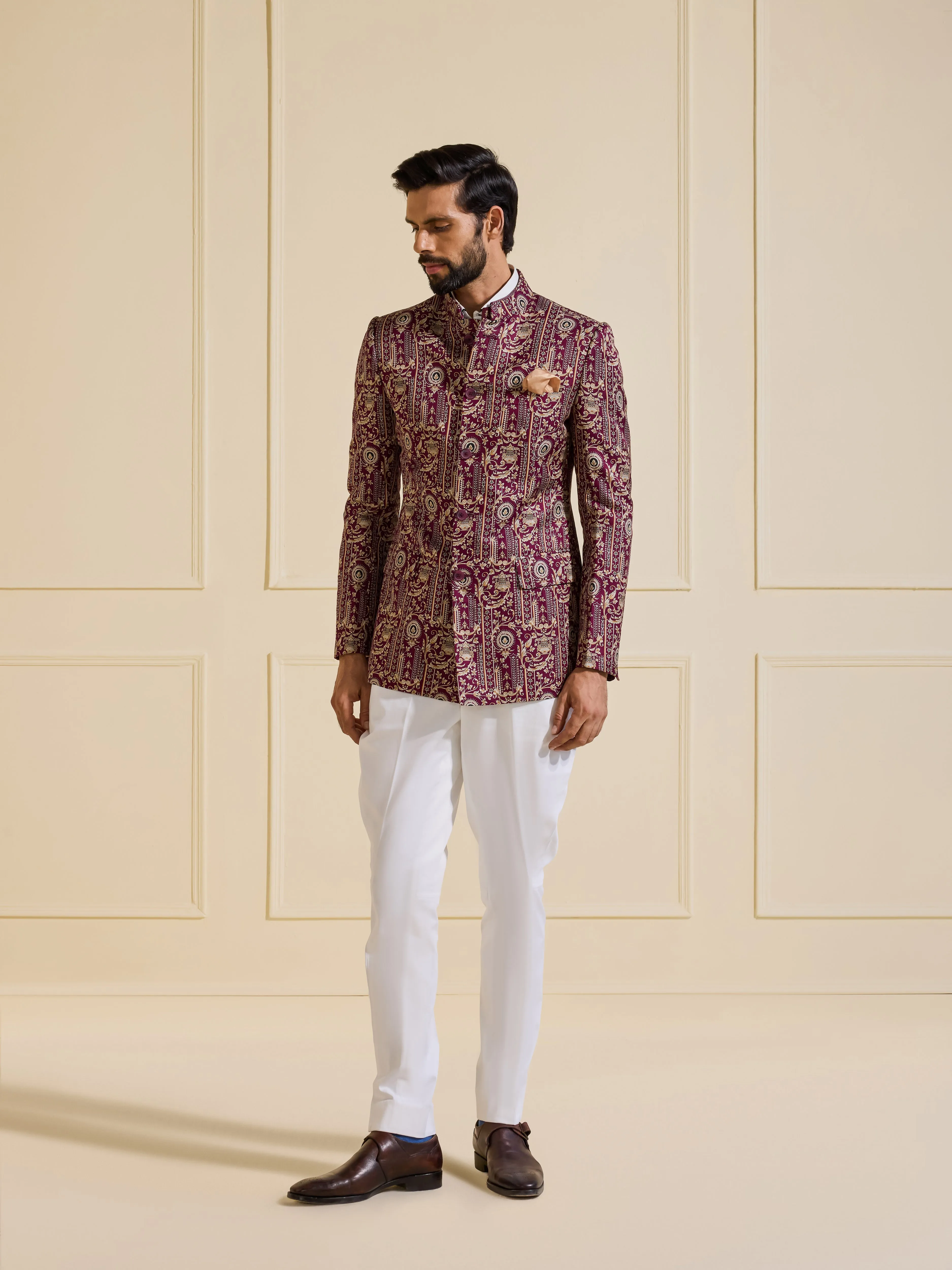 THE QUINTESSENCE IMPERIAL BANDHGALA JACKET