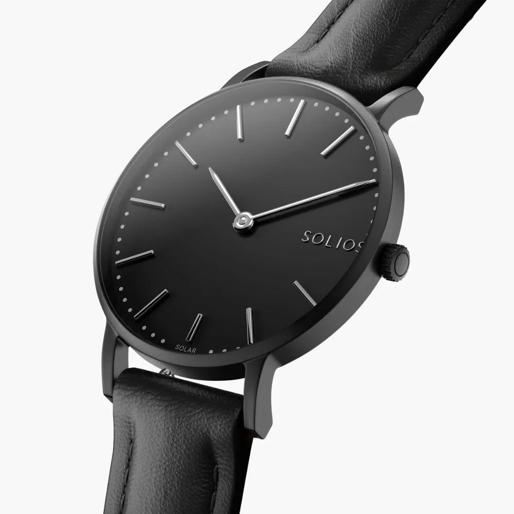 The Solar Classic Bundle | Black Dial - Black Case