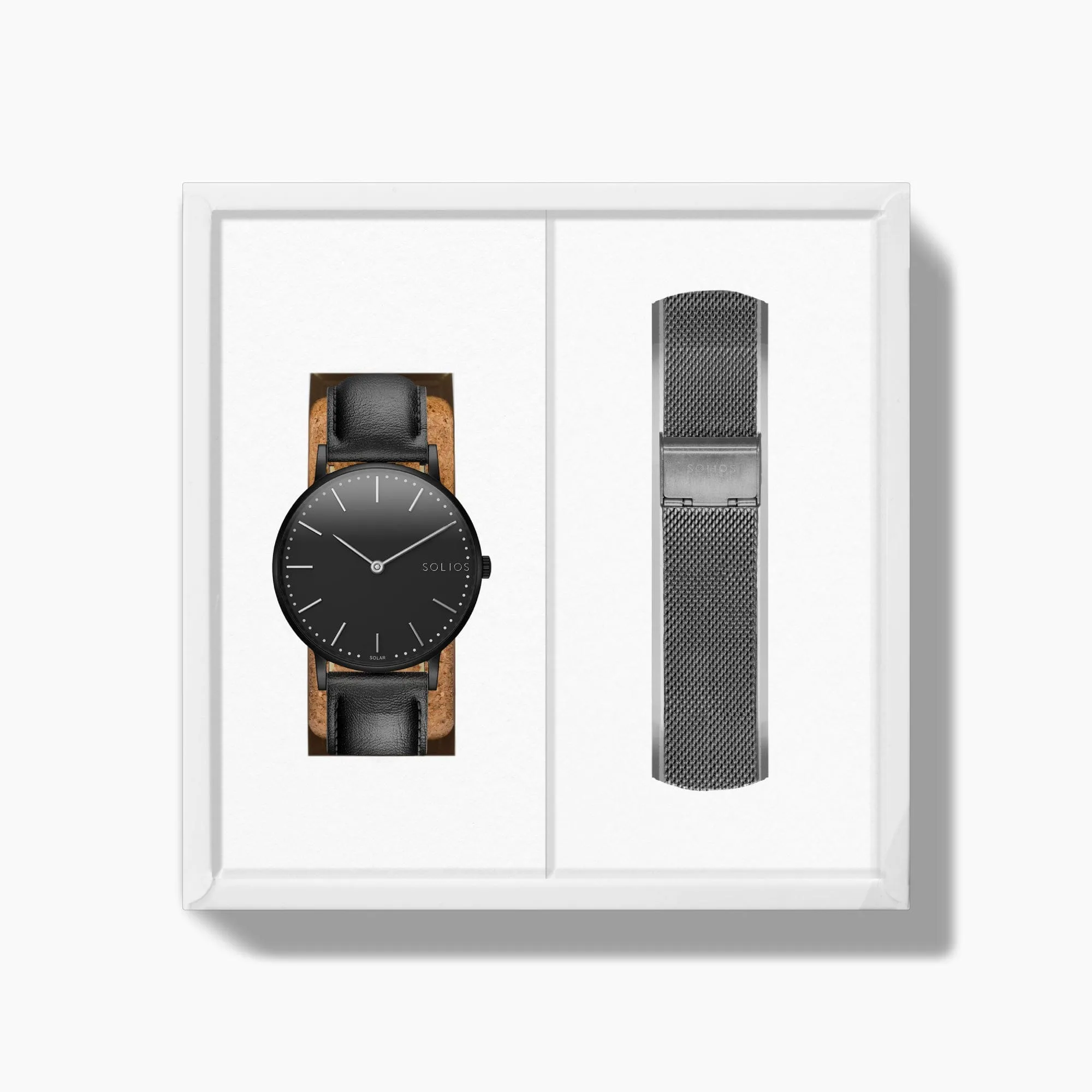 The Solar Classic Bundle | Black Dial - Black Case
