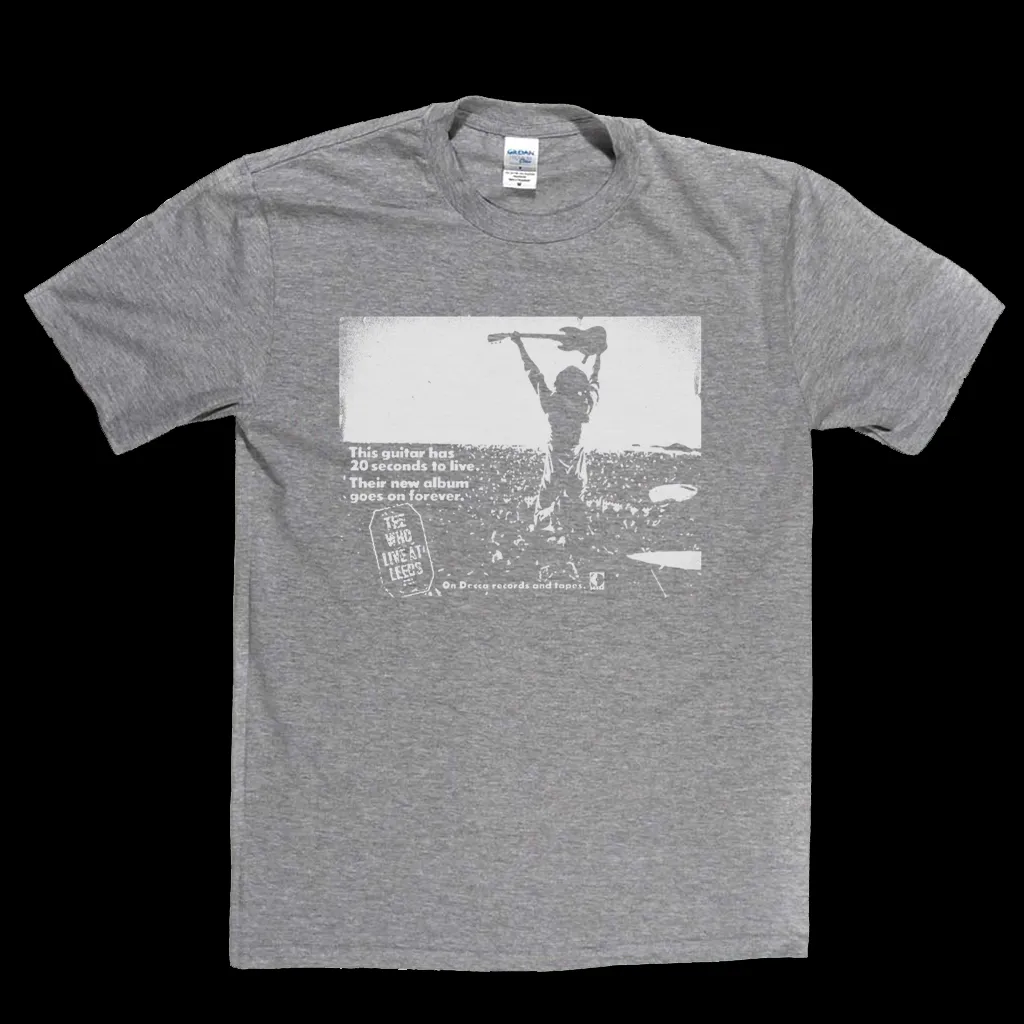 The Who Live At Leeds Ad T-Shirt
