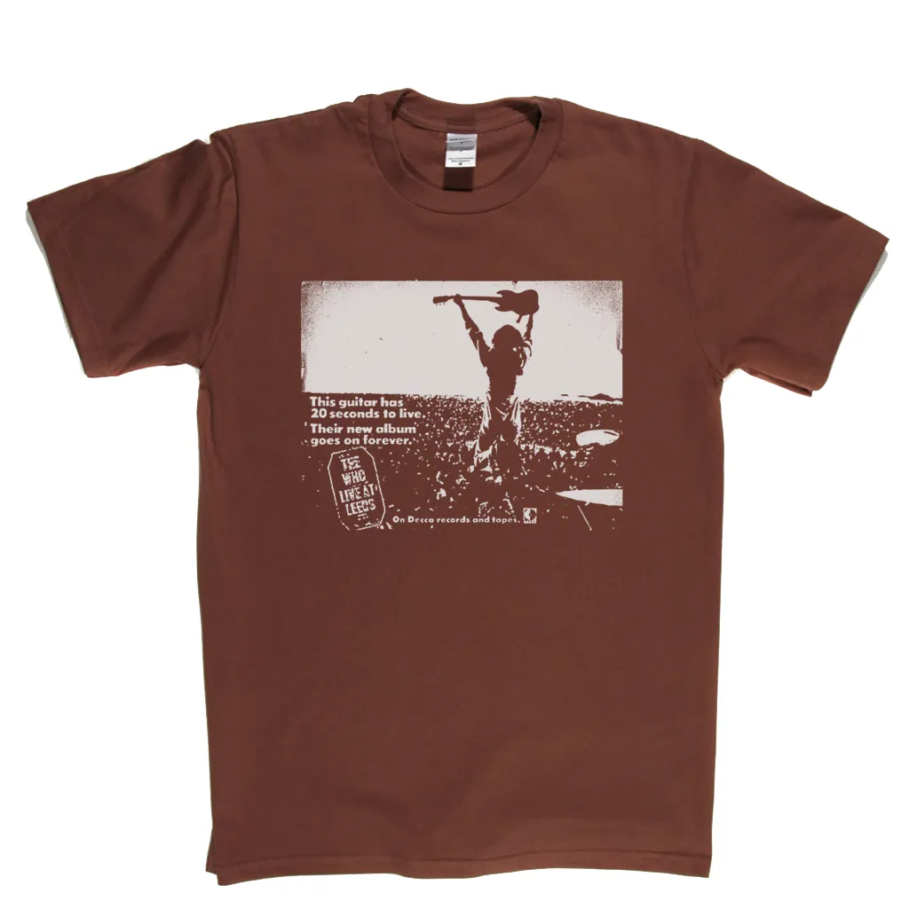 The Who Live At Leeds Ad T-Shirt