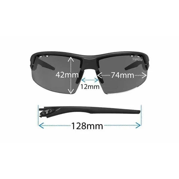 Tifosi Crit Black Crystal Sunglasses