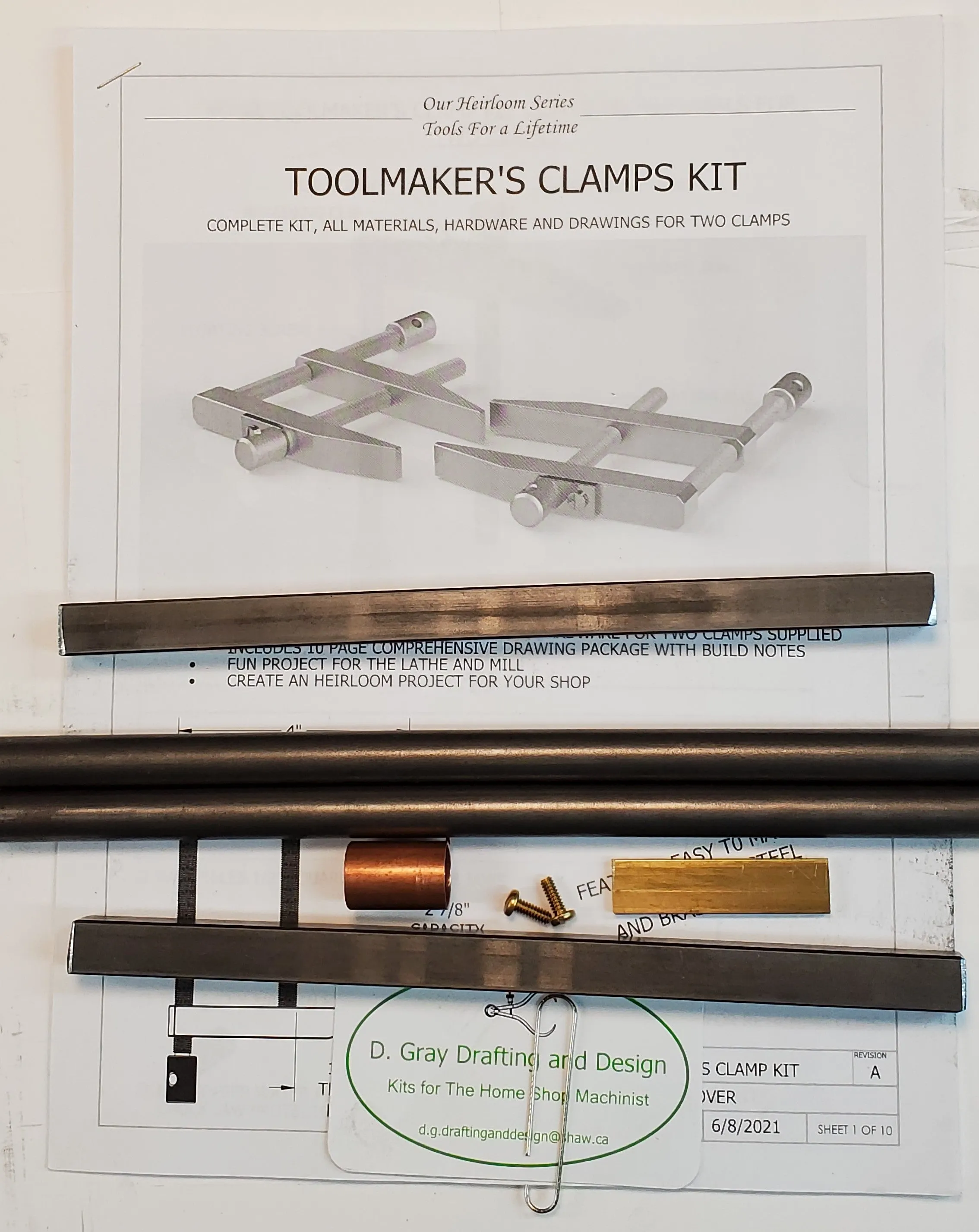 Toolmaker's Clamp Kit