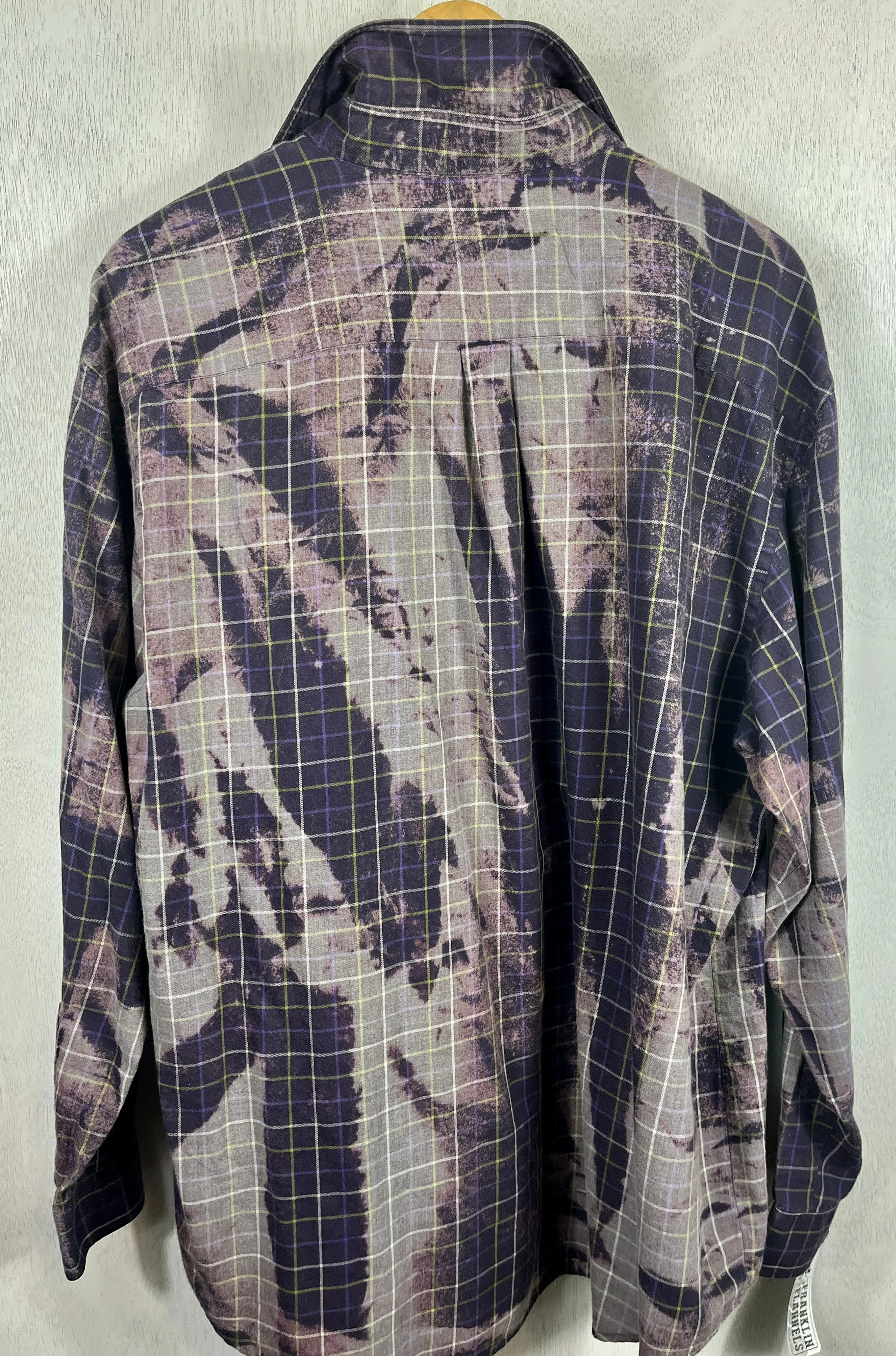 Vintage Purple and Lavender Lightweight Cotton Size XL