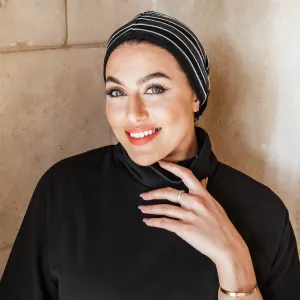 White Twine Turban