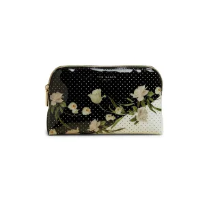 Women Cordell-Elderflower Makeup Bag - Black