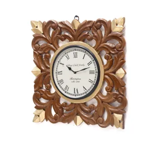 Wooden Diamond clock