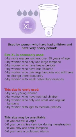 XL Classic Ball Stem Me Luna Menstrual Cup