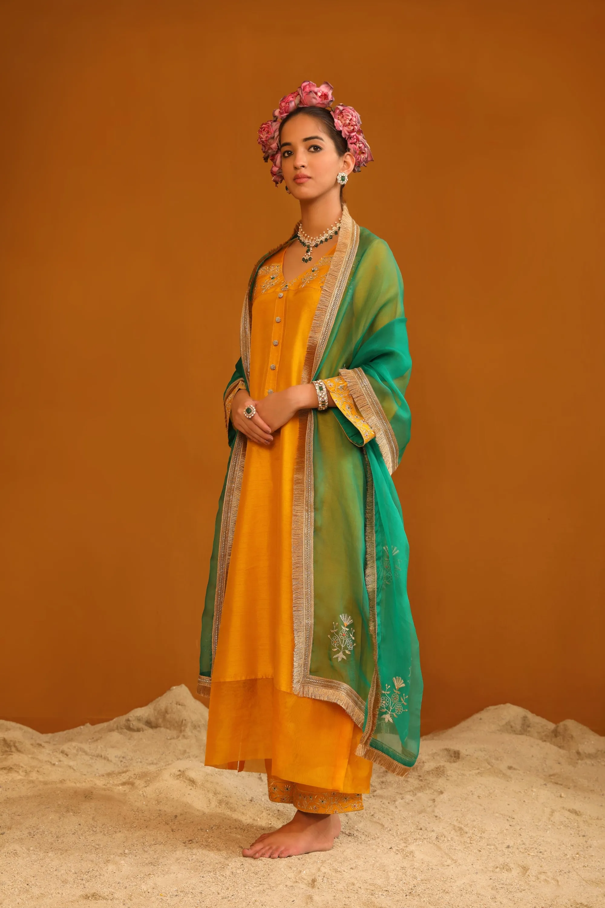 zeenat kurta set